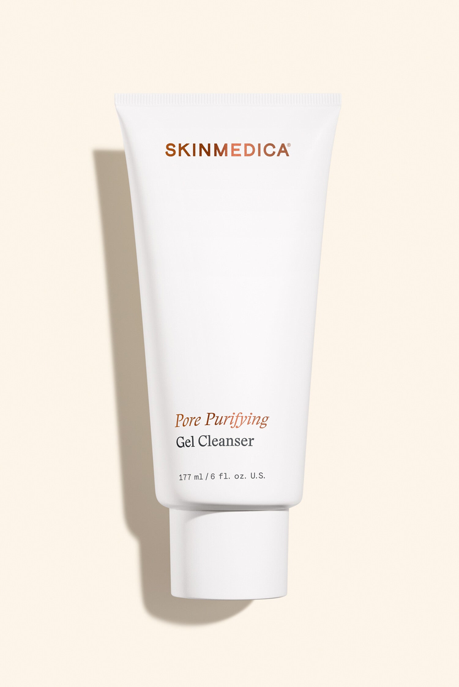 SkinMedica Pore Purifying Gel Cleanser 6 fl oz bottle, official product photo on white background