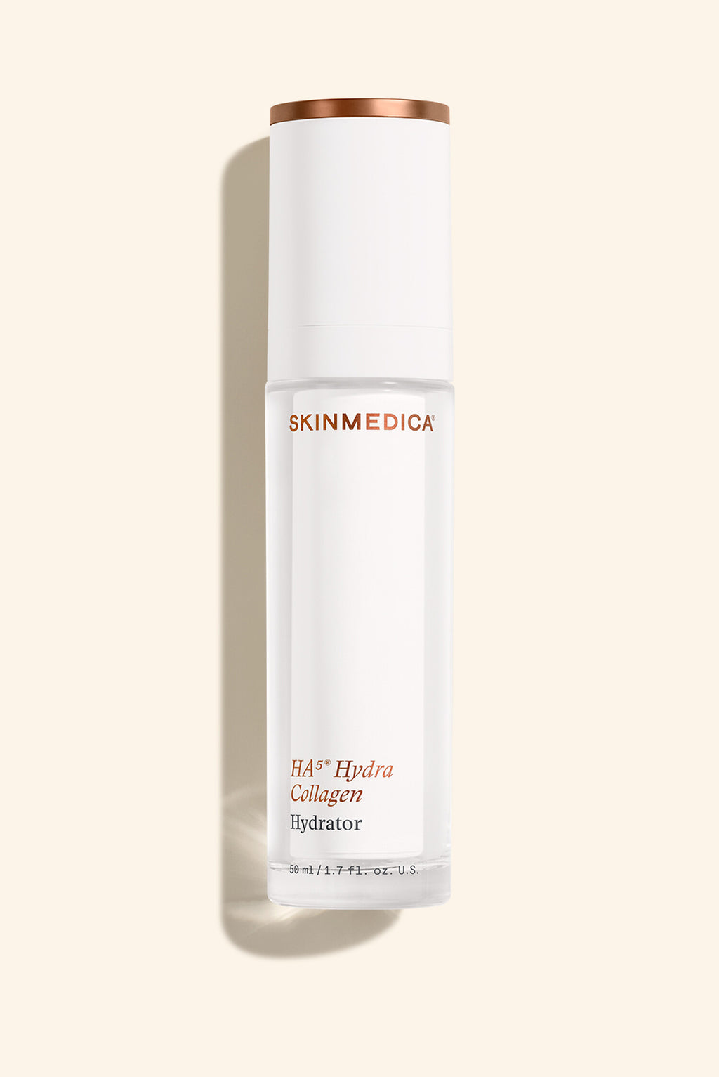SkinMedica HA5 Hydra Collagen Hydrator with Vegan Collagen 1.7 fl oz bottle, official product photo on white background