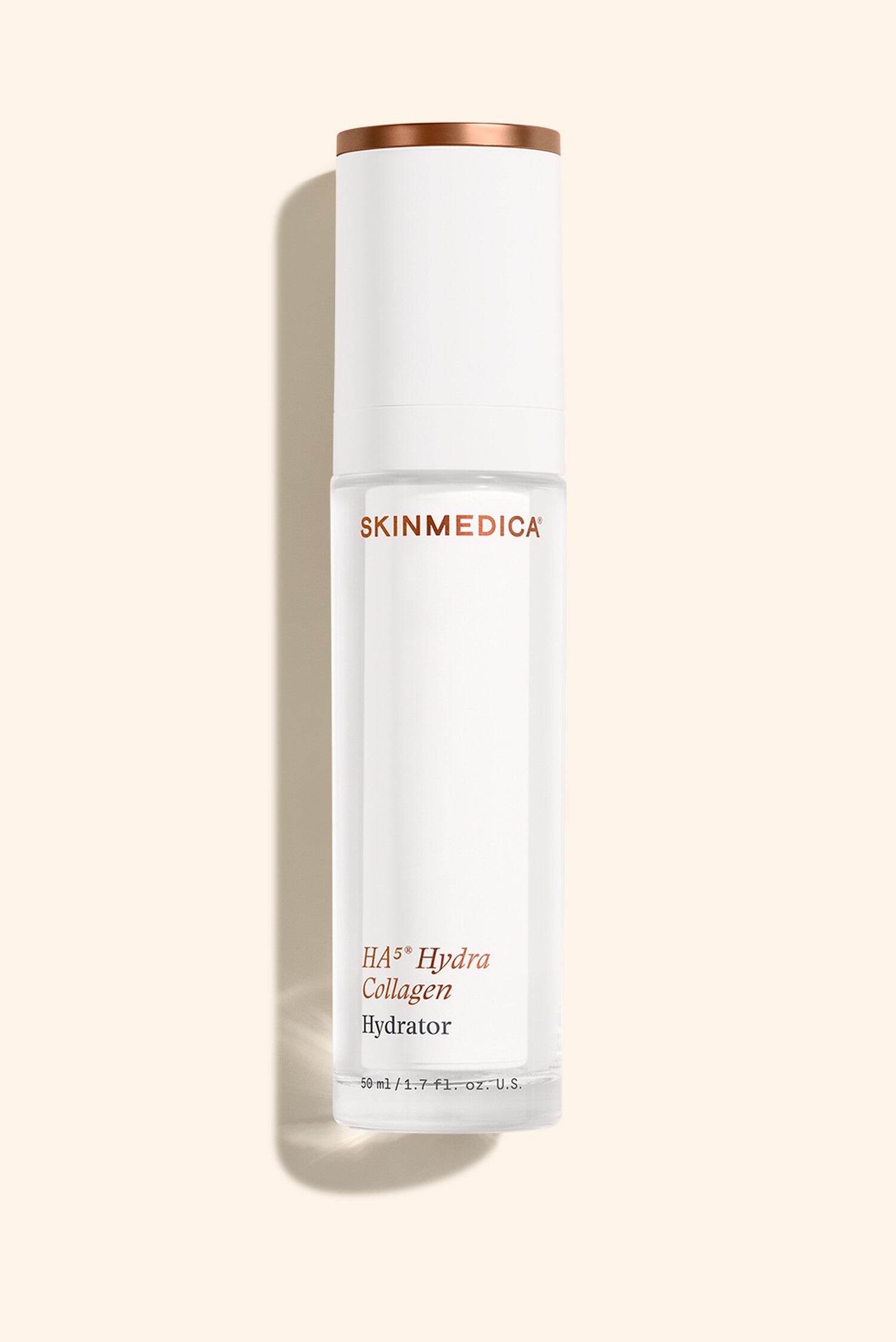 SkinMedica HA5 Hydra Collagen Hydrator with Vegan Collagen 1.7 fl oz bottle, official product photo on white background