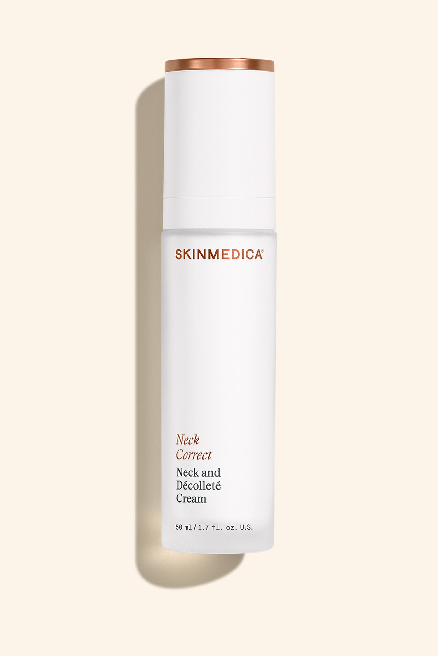 SkinMedica Neck Correct Neck and Décolleté Cream 1.7 fl oz, official product photo on white background