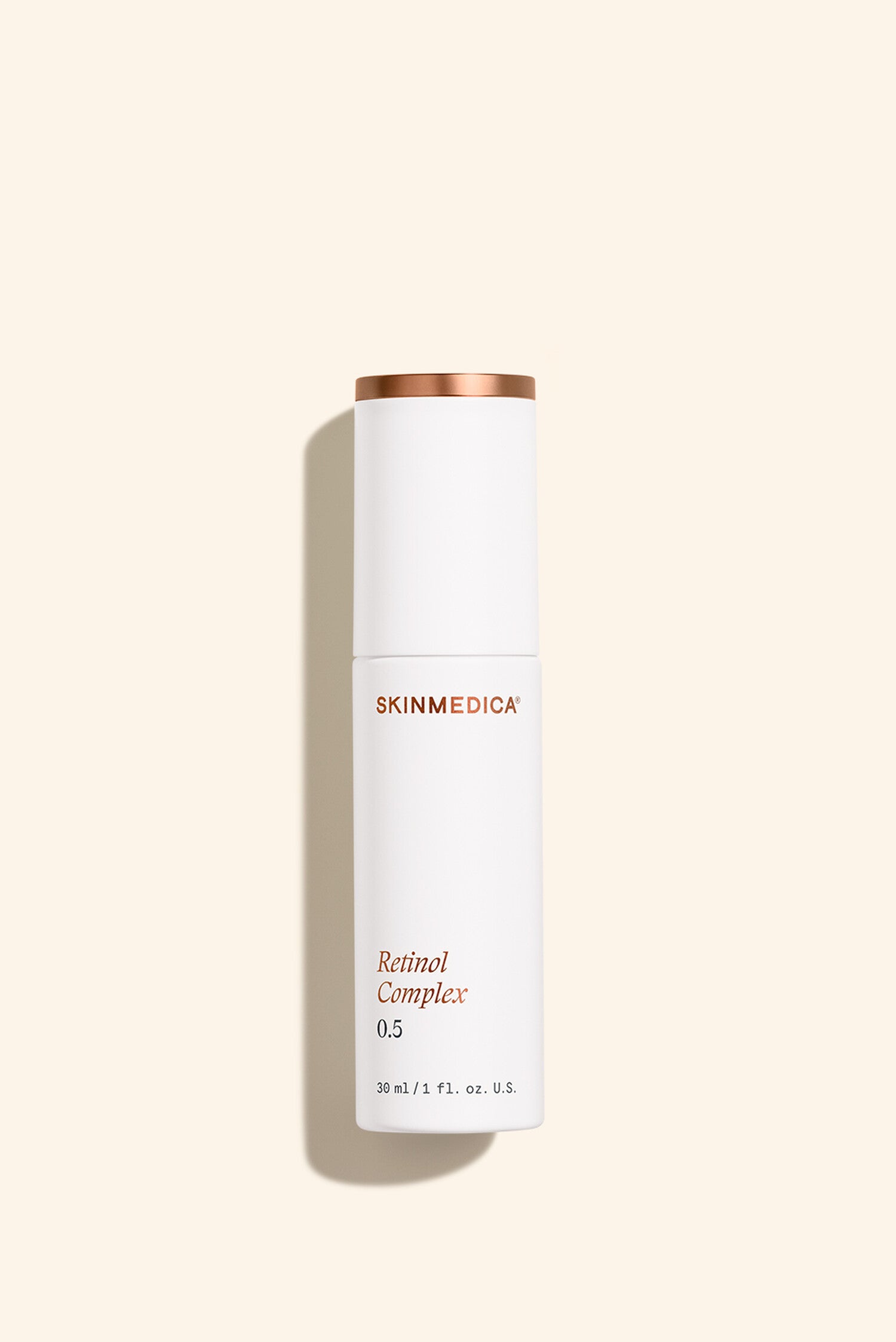 SkinMedica Retinol Complex 0.5 1 fl oz bottle, official product photo on white background