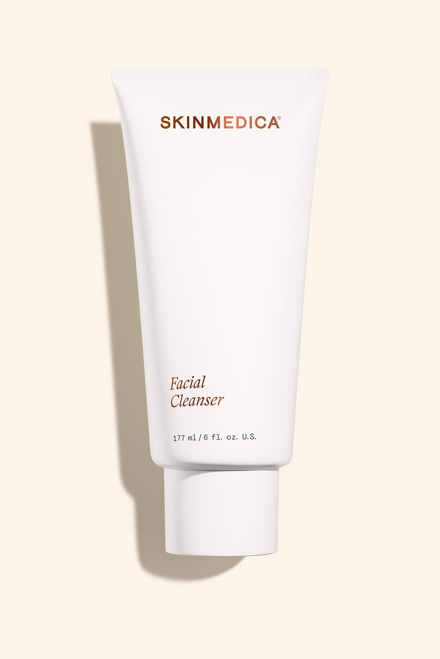 SkinMedica Facial Cleanser 6 fl oz bottle, official product photo on white background