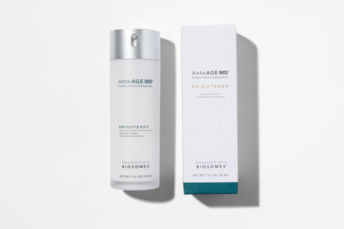 AnteAGE MD Brightener bottle and box packaging together