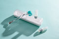 AnteAGE Home Microneedling System with 0.25 mm dermaroller and serum