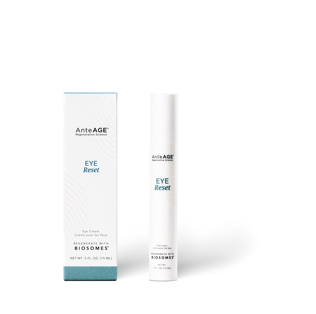 AnteAGE Eye Reset serum bottle with Bone Marrow Stem Cell Cytokines and Biosomes
