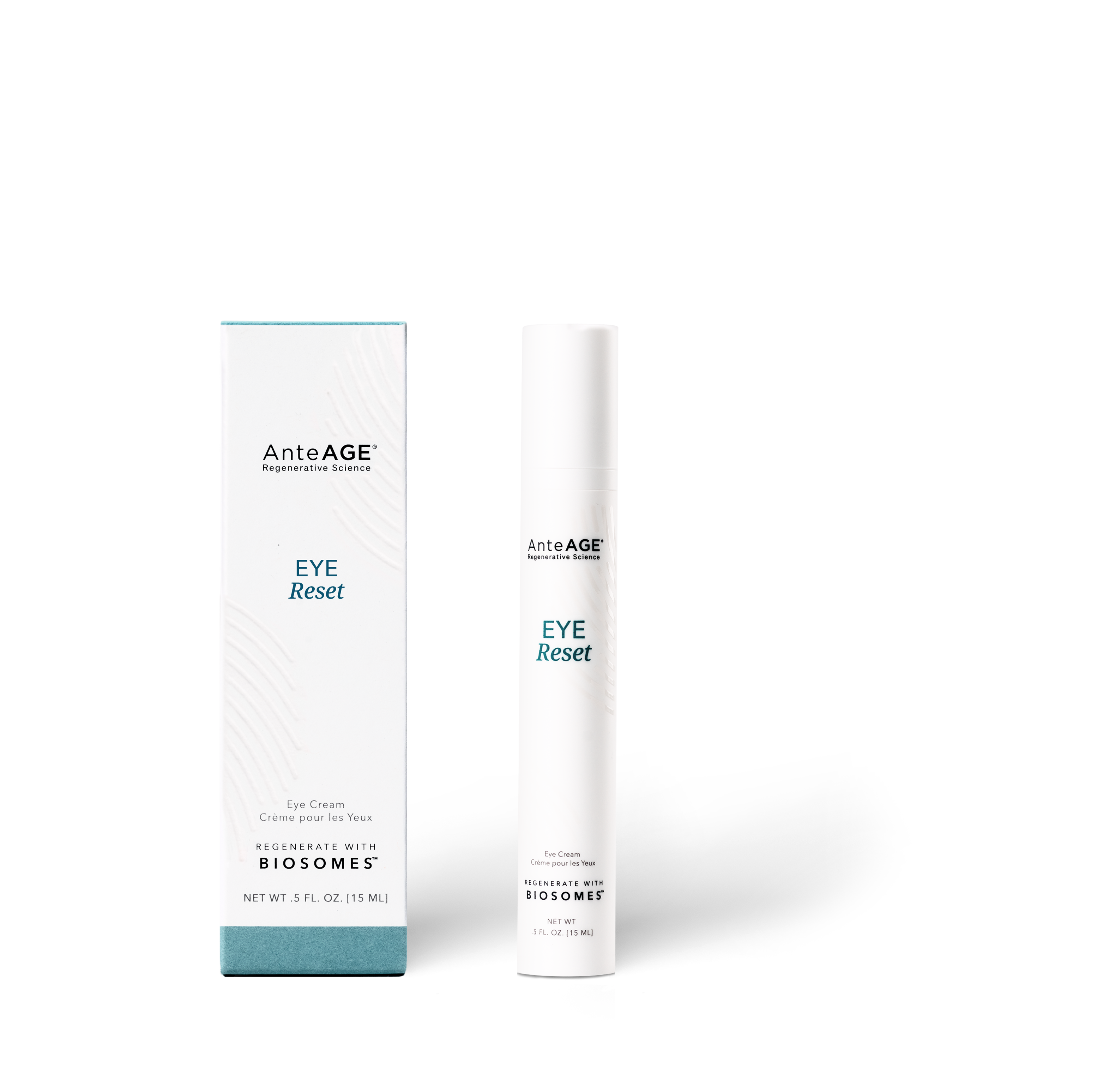 AnteAGE Eye Reset serum bottle with Bone Marrow Stem Cell Cytokines and Biosomes