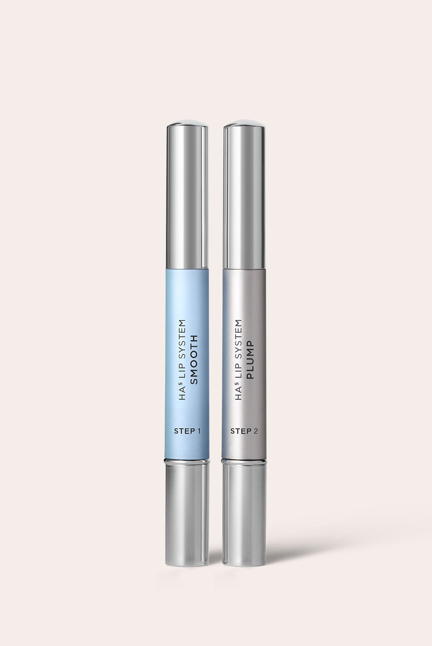 SkinMedica HA5 Smooth and Plump Lip System two-step duo, official product photo on white background