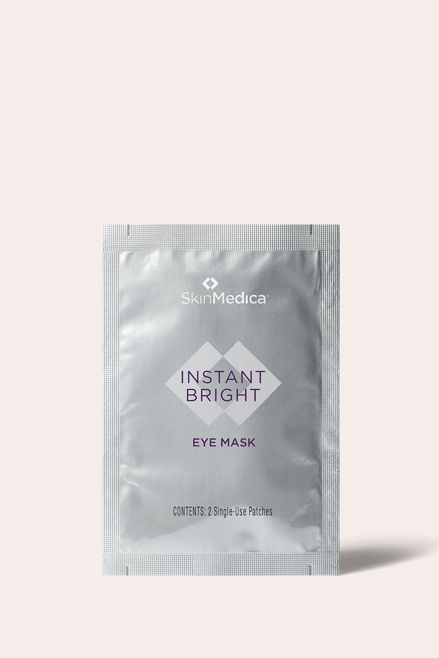 SkinMedica Instant Bright Eye Mask 6-set package, official product photo on white background