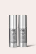 SkinMedica LUMIVIVE System Day and Night dual bottles 1 oz each, official product photo on white background