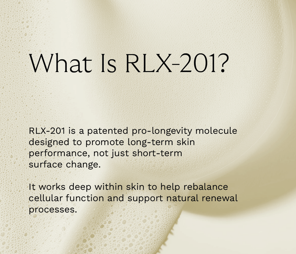 RLX-201 proprietary longevity molecule diagram — the science behind Re-Q Health